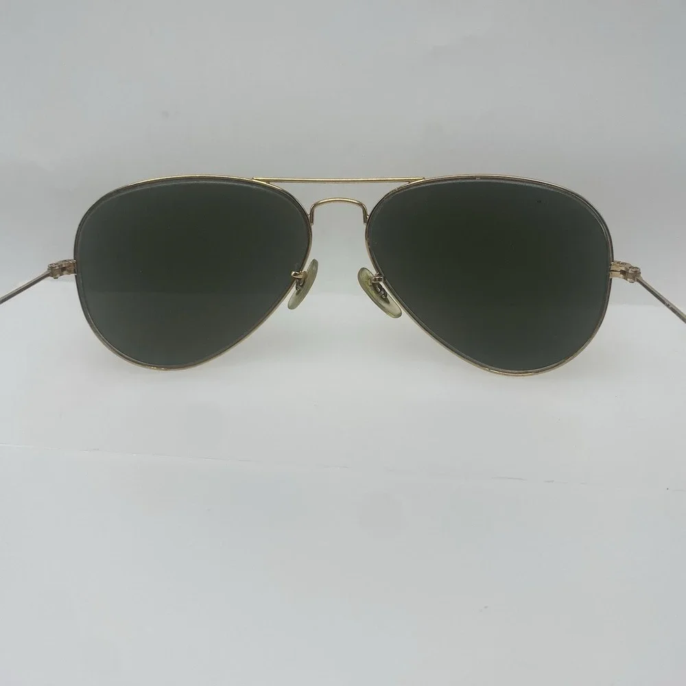 Coach Sunglasses Women FRAME ONLY Aviator Gold Brown 513